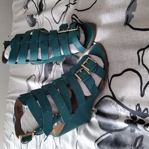 Gladiator wedge sandal